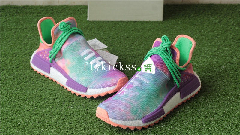 Pharrell Williams x NMD Human Race Holi Festival Chalk Coral